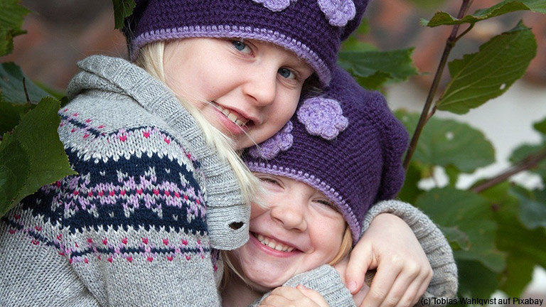 Nesthäkchen und Mittelkinder sind besondere Geschwister.