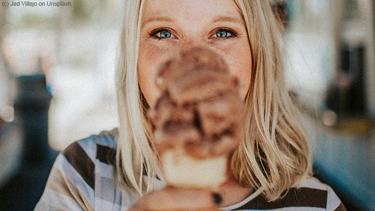 Schwangere dürfen Eis essen!