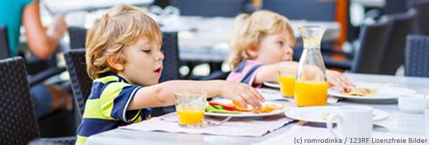 Restaurantbesuch mit Kindern