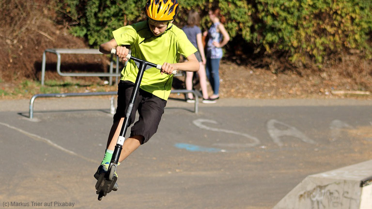 Stunt Scooter als neuer Trend bei Kindern