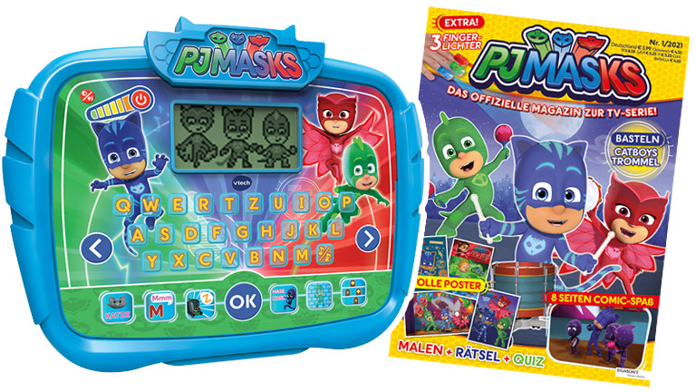 Bei unserem Gewinnspiel zu PJ-Masks - Pyjamaparty verlosen wir tolle Fanpakete