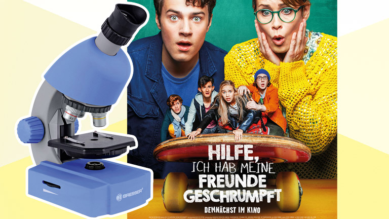 Bei unserem Gewinnspiel zum Kinostart von "Hilfe, ich hab meine Freunde geschrumpft" verlosen wir fünf Fanpakete