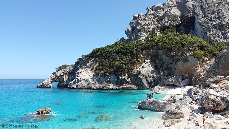 Strand auf Sardinien