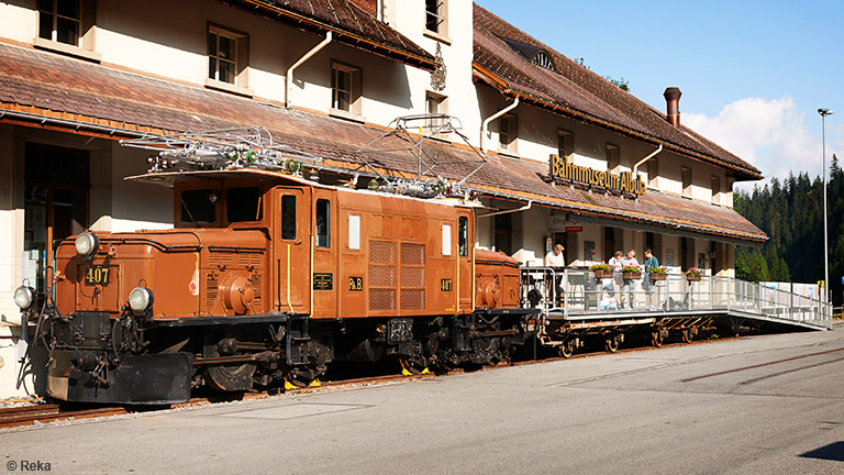 Geschichtsträchtig: Das Bahnmuseum Albula