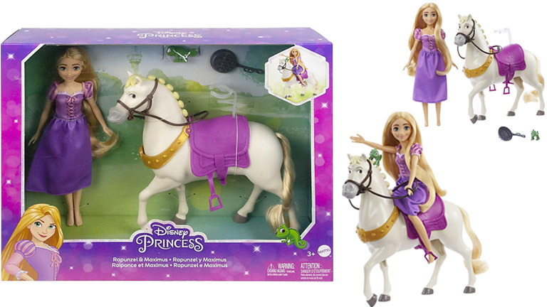 Disney Princess Rapunzel & Maximus von Mattel