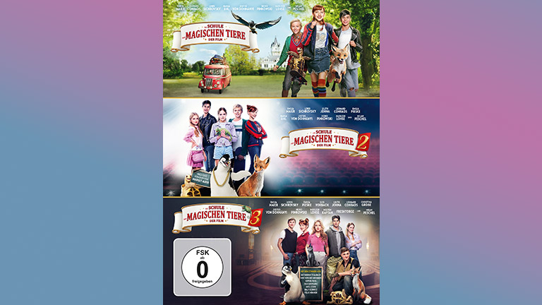 Zum Kinostart von „Die Schule der magischen Tiere 4“ am 25 September 2025 könnt ihr bei uns drei DVD-Sets gewinnen.