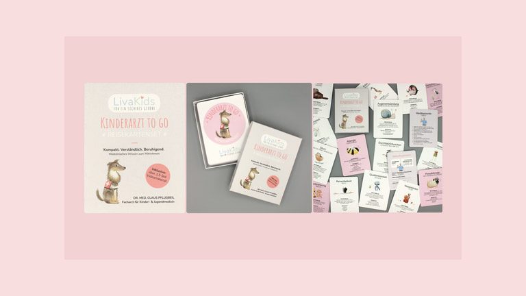 Elternsein ist ein Abenteuer. Ein Gefühl von Sicherheit ist der wertvollste Begleiter. Wir verlosen drei Kartensets „Kinderarzt To go“.
